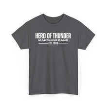Load image into Gallery viewer, Herd of Thunder Marching Band | Est. 1999 | White logo
