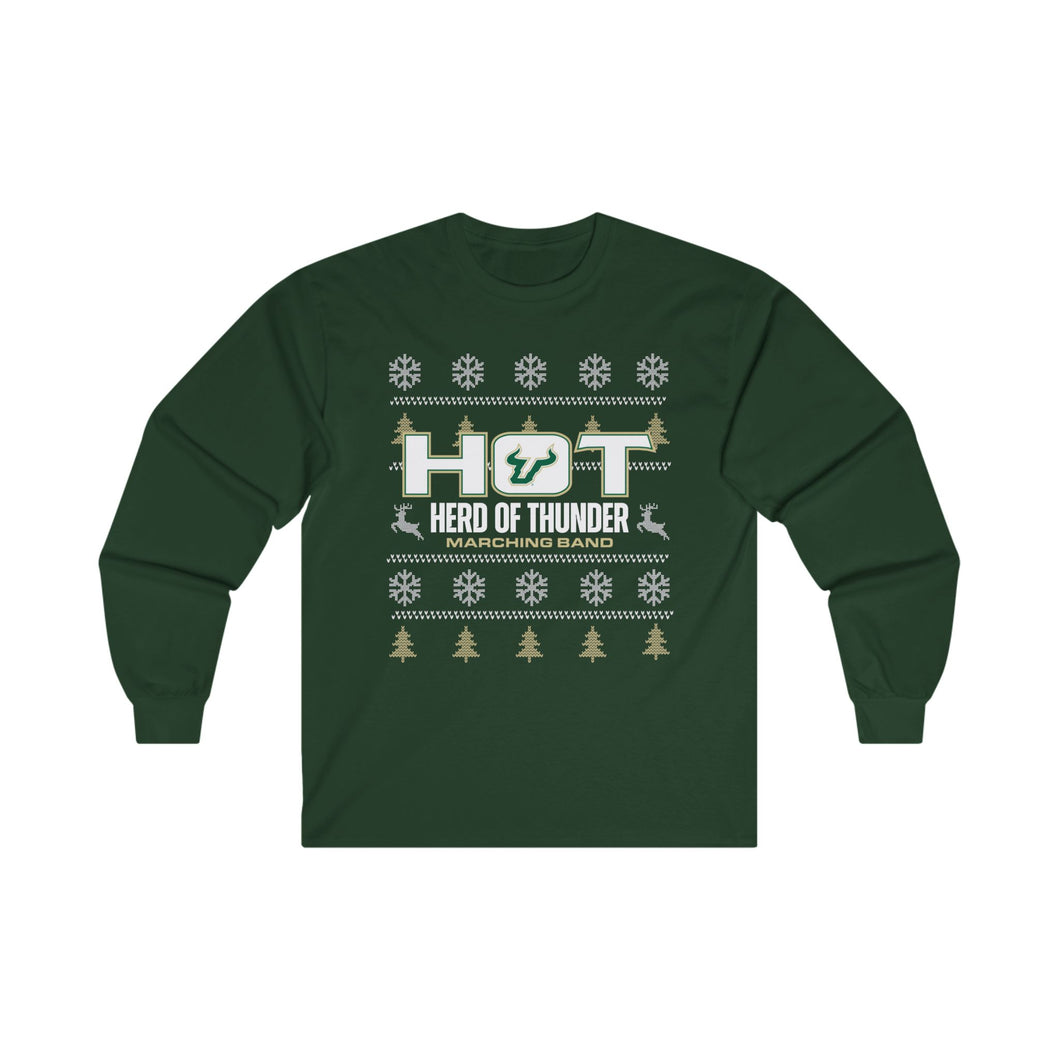 HOT Holiday Sweater | Unisex Ultra Cotton Long Sleeve Tee