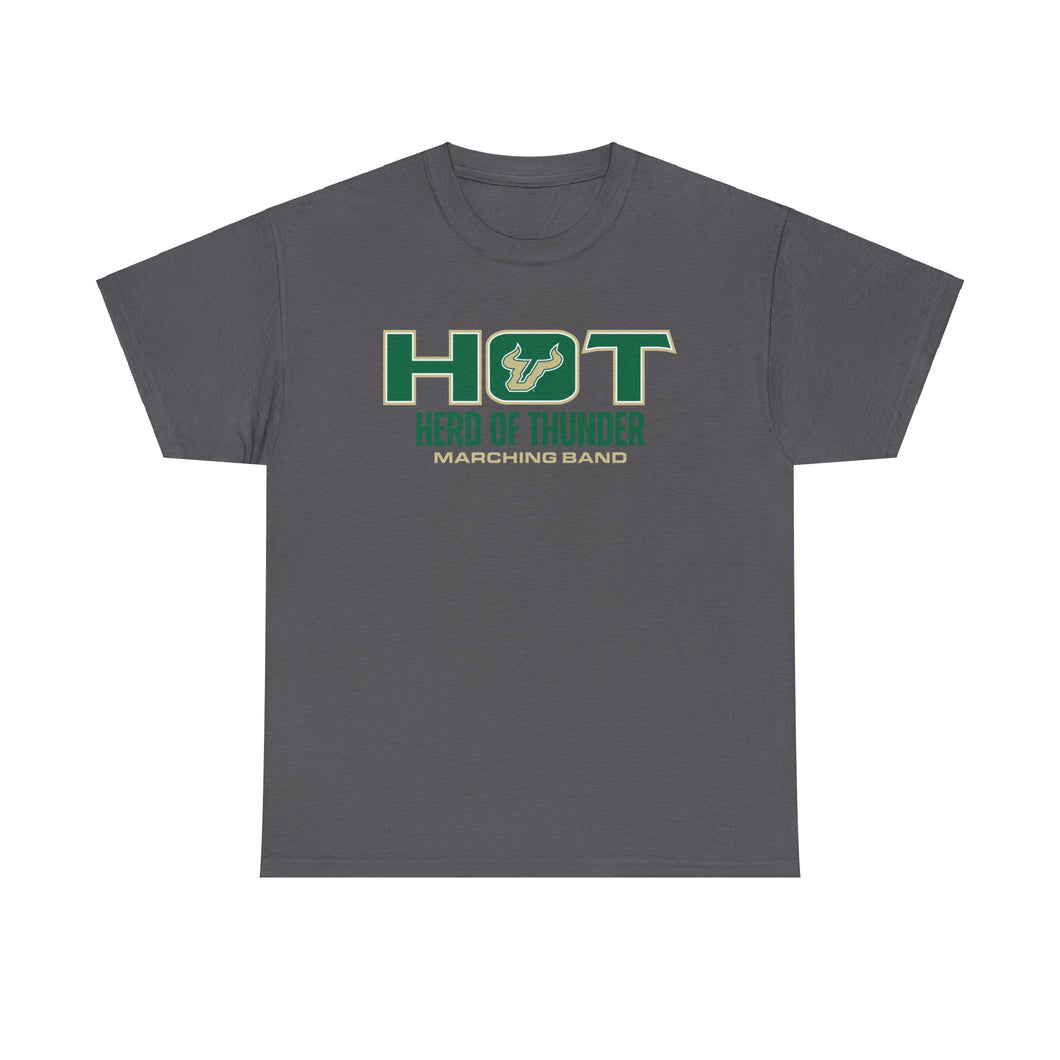 HOT Band Shirt | Green and Gold logo